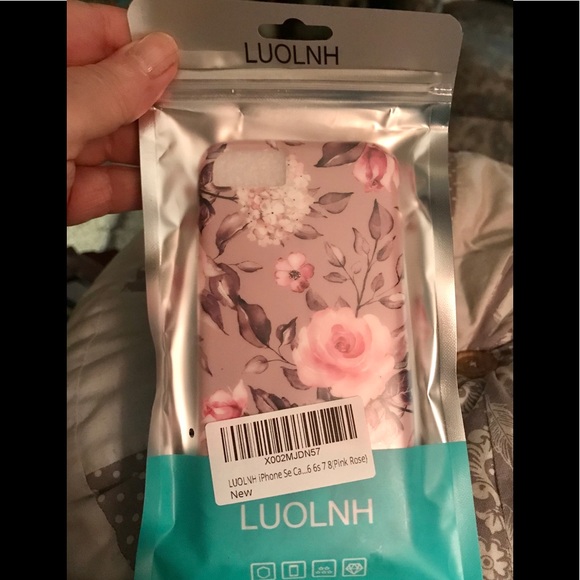 Other - iPhone Case New for 6 6s 7 8 Pink Rose